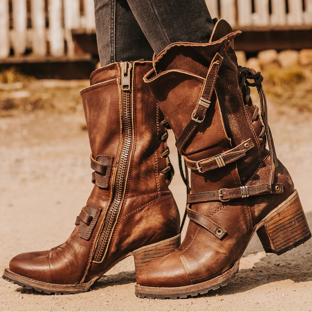 FREEBIRD BOOTS BY STEVE MADDEN SIZE 8